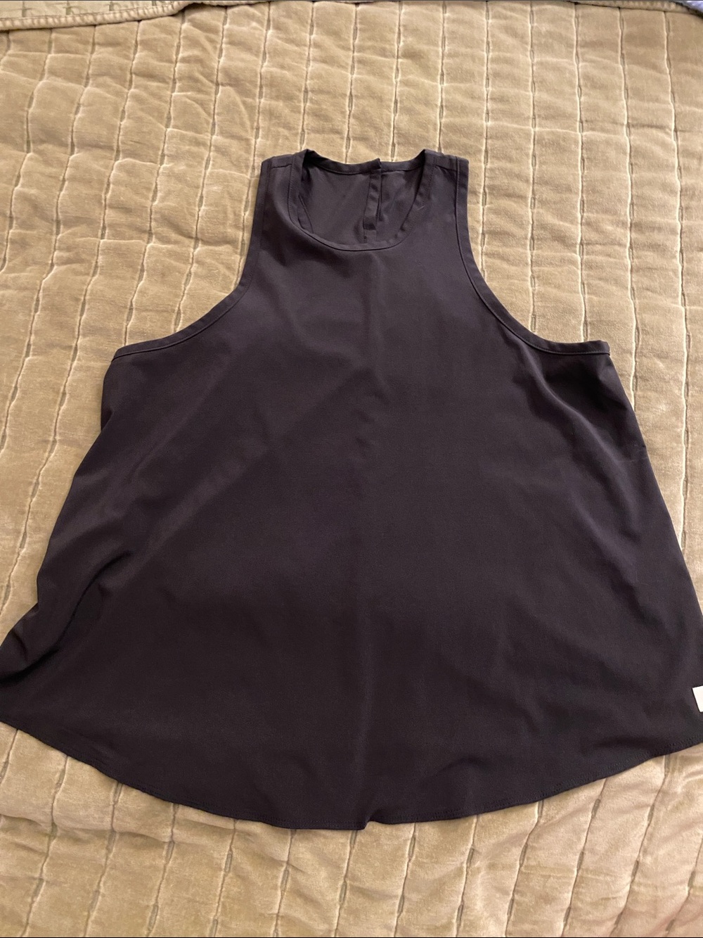 Vuori Black Racerback Tank Top